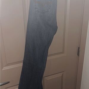 Kimes Ranch Grey Interior Logo Jeans